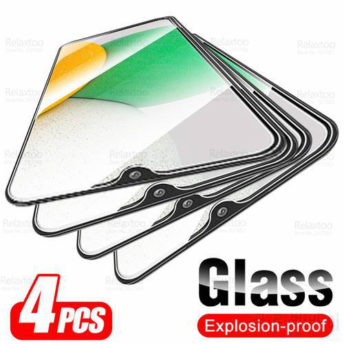 4pcs A03Core Protective Glass For Samsung Galaxy A03 Core A 03 A032F A035F Screen Protector Tempered Glas Cover Armor Phone Film