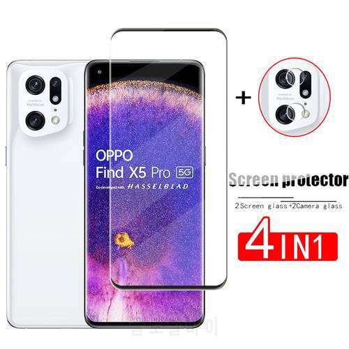 Full Cover Glass For OPPO Find X5 Pro Screen Protector For OPPO Find X5 Pro Tempered Glass Phone Lens Film For OPPO Find X5 Pro