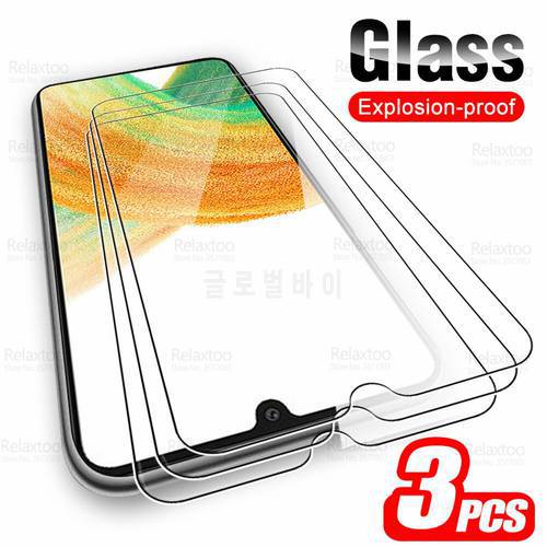 3pcs Tempered Glass For Samsung Galaxy A33 Glass Screen Protector Samung A 33 5G SM-A336B 6.4