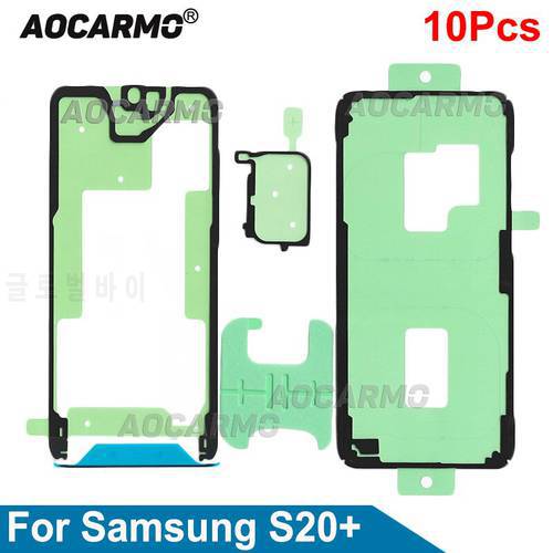 10Pcs/Lot For Samsung Galaxy S20+ Plus LCD Screen Tape Back Battery Sticker Cover Frame Camera Lens Waterproof Adhesive Glue