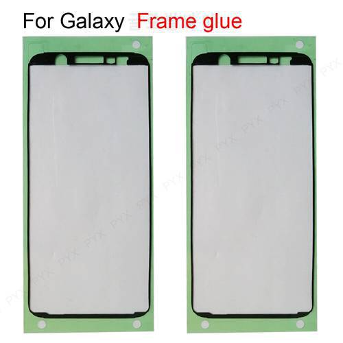 10pcs/lot Frame Sticker for Samsung Galaxy S8 S9 Plus S8+ S9+ / S10 S10+ / S6 S7 Edge J4 J6 LCD Front Bezel Adhesive Glue Tape