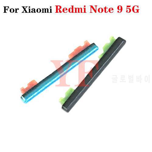 For Xiaomi Redmi Note 9S 9 Pro Note 9 9T 5G Power Button ON OFF Volume Up Down Side Button Key