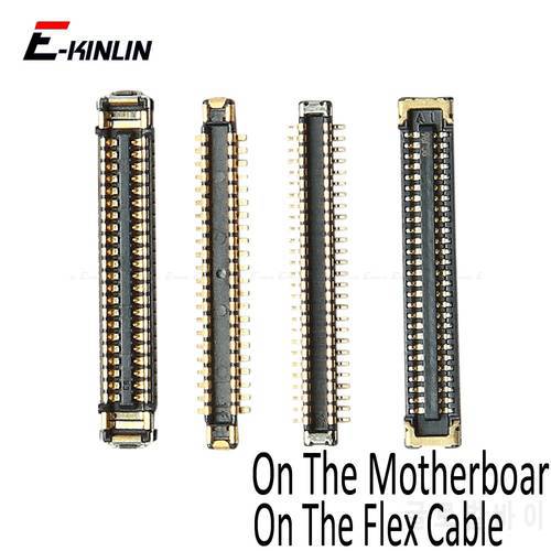 2pcs\lot For iPhone 6 6S Plus LCD Display 3D Touch Screen Digitizer FPC Connector On Motherboard Flex Cable