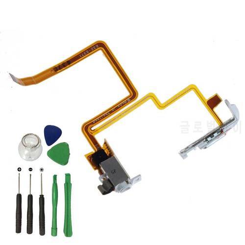 For iPod 6th gen Classic 80gb 120gb and 7th Thin 160GB Headphone Audio Jack Hold Switch Flex Ribbon Cable