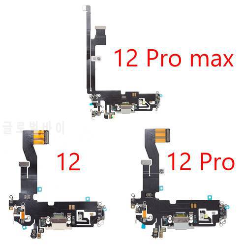 USB Charger Port Connector Dock Charging Flex Cable For iPhone 12 Pro 12Pro Max mini Replacement