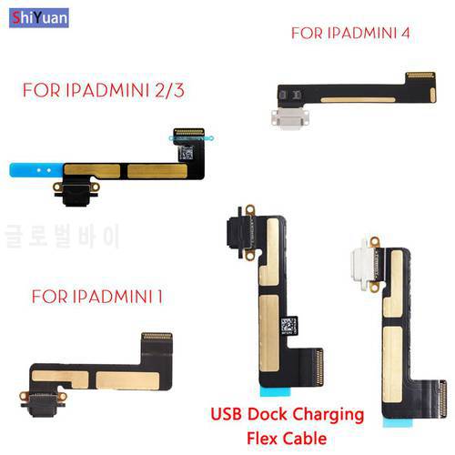 USB Dock Charger Port For iPad mini 1 2 3 4 Charging Connector Flex Cable Ribbon Replacement Parts