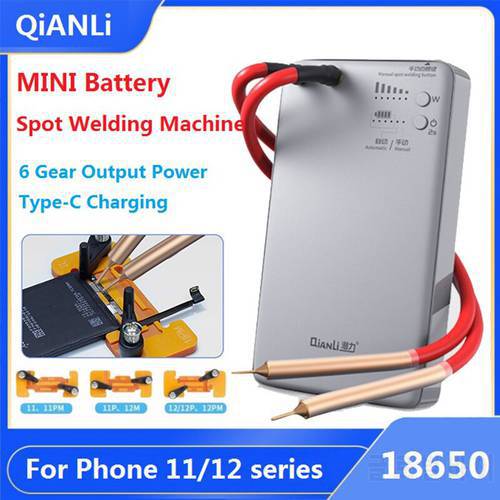 QianLi Macaron Portable Battery Spot Welding Machine For Phone 11/12 MINI Handheld Spot Welder18650 Lithium Battery Welding Pen