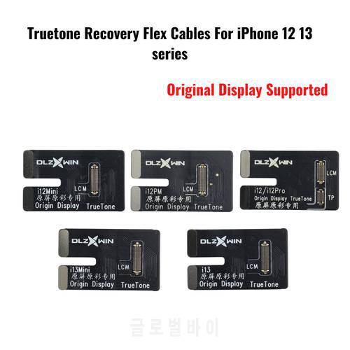 DLZXWIN Truetone Recovery Flex Cables For S300 For iPhone 12 Mini/ 12/ 12 Pro/ 13/ 13 Mini (Original Display Supported)