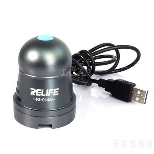 Relife RL-014A High-Power USB UV Curing Lamp Adjustable Time For Mobile Phone Repair Green Oil Glue Fast Curing Function Tools