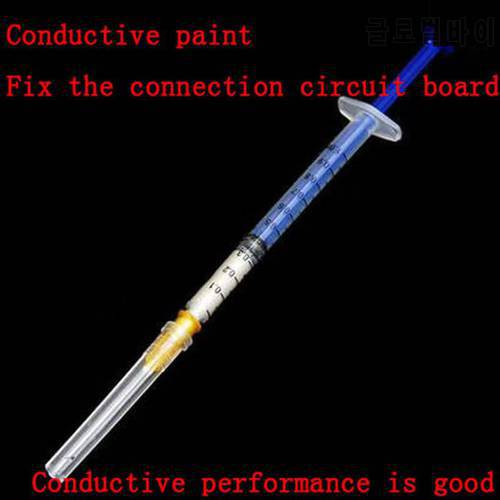 0.2ml Conductive Paint Fix The Connection Circuit Board Adhesive Conductive Silver Paste For PCB CPU Repair