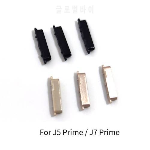 10PCS For Samsung Galaxy J5 J7 Prime On5 G570F On7 G610F Power Button ON OFF Volume Up Down Side Button Key Repair Parts