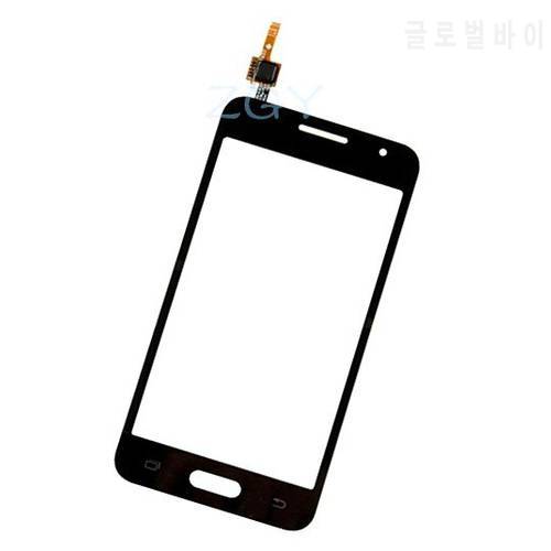 ZGY Touch Screen For Samsung Galaxy Core II 2 Duos G355H SM-G355H G355 Smart Phone Touch Panel Front Glass Parts