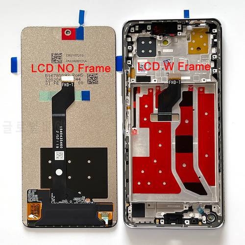 6.78&39&39 Original For Huawei Nova 9 SE 9SE 5G LCD Display Screen Touch Panel Digitizer For Honor 50 SE JLH-AN00 LCD Frame Display