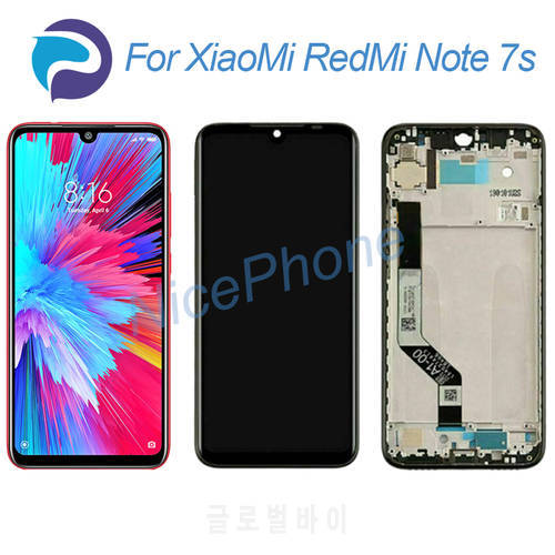 for XiaoMi RedMi Note 7s LCD Screen + Touch Digitizer Display 2340*1080 M1901F7 RedMi Note 7s LCD Screen display