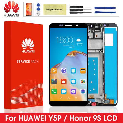 5.45&39&39 Display for Huawei Y5p DRA-LX9 Lcd Display Touch Screen Digitizer with Frame Replacement for Honor 9S DUA-LX9