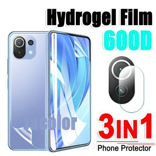 Hydrogel Film For Xiaomi Mi 11 Lite 5G NE Ultra 11T Pro TPU Screen Protector For Mi11 Film Safety film not glass Xiomi 11Lite