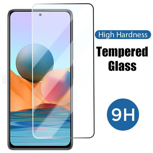 Phone Glass on the for Redmi Note 10 9 Pro 9S 9T 7 8 8T Screen Protector Glass for Xiaomi Redmi 9 9T 9C NFC 9A 9AT 8A 7A Film
