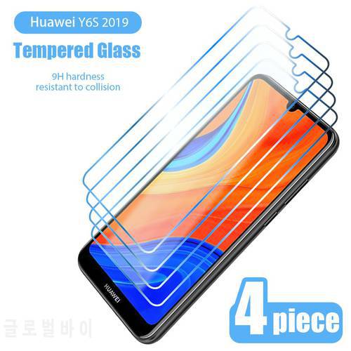 4pcs protective glass for huawei p30 p20 lite p20 pro tempered glass for HUAWEI p40 lite E 5G