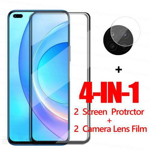 For Honor 50 Lite Glass Screen Protector Honor 50 Lite V10 V20 V30 X10 X20 SE Tempered Glass Protective Phone Film Honor 50 Lite