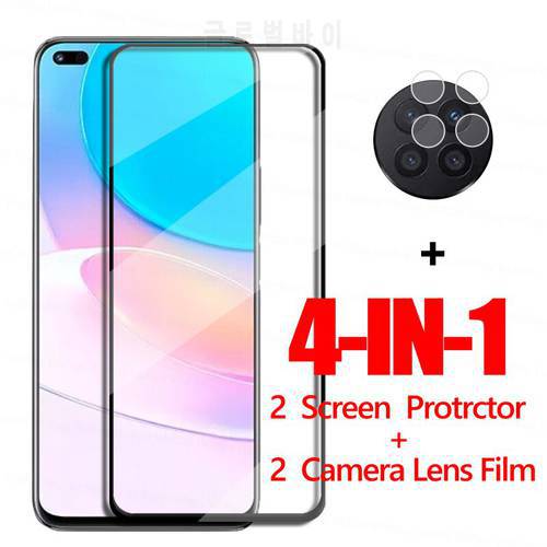 Full Glue Screen Protector For Huawei Nova 8i Glass For Huawei Nova 8i Tempered Glass Protective Phone Film For Huawei Nova 8i