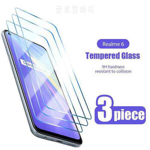 3PCS Tempered Glass for Realme 8 7 Pro GT Neo C3 C21 C11 5G Screen Protector for Realme C25 C12 C17 C2 C20 Protective glass
