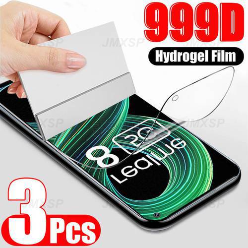 3Pcs Full Cover Hydrogel Film For Realme 7 8 9 Pro 9i 8i 7i 8S Screen Protector For Realme 6 5 Pro 6i 6S 5i 5S Protective Film