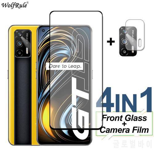 Full Cover Tempered Glass Realme GT GT2 Narzo 30 5G Screen Protector Protective Phone Camera Film Realme GT Neo 2 9i 8 9 Pro 7
