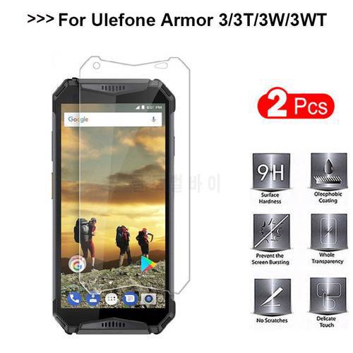 2019 New Protective Tempered Glass For Ulefone Armor 3W 3WT Glass Protector For Ulefone Armor 3 3T Screen Protector Phone Film