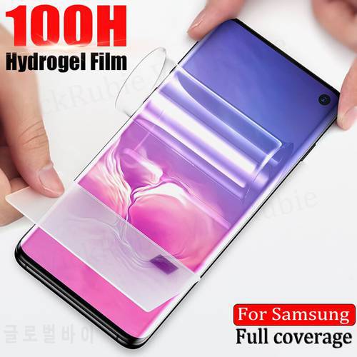Hydrogel Film For Samsung Galaxy A51 71 50 70 41 40 60 80 90 M31 51 Screen Protector For Samsung Note 20 S20 Ultra S10 9 8 Pro