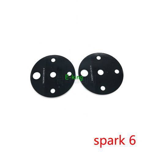 10PCS Rear Back Camera Glass Lens Cover For Tecno Spark 2 3 4 5 6 7 8C Go Air Pro With Ahesive Sticker Replacement Parts