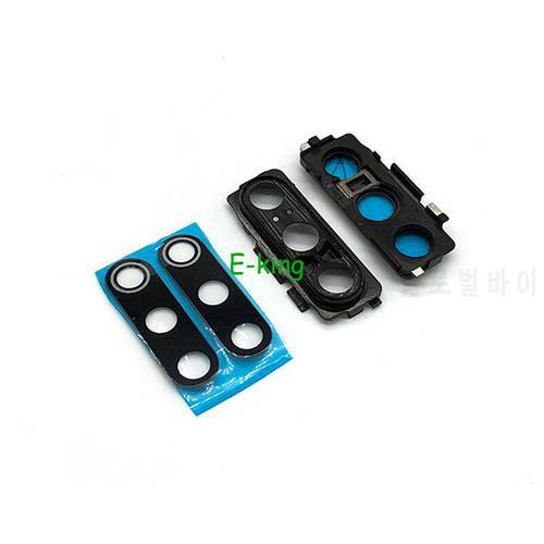 2PCS For Xiaomi Mi 9 Mi9 Rear Camera Glass Lens With Frame Holder Cover Replacement Parts