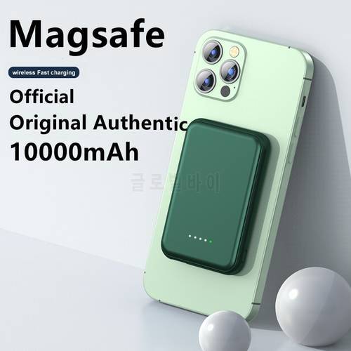 Magnetic Wireless Charging For Iphone 13 12 Mini 13Pro 12Pro Max 10000mAh Macsafe Fast Charges Power Bank Mobile Phone External