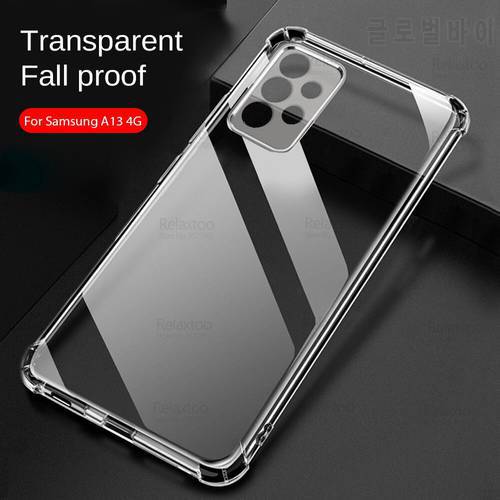 Transparent Soft Cover For Samsung Galaxy A13 4G Case Sumsung A 13 13A 2022 6.6