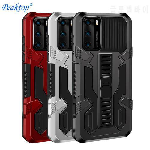 Luxury Armor Stand Case For Samsung Galaxy S20 S21 Note 10 20 Ultra A10 A20 A30 A50 A31 A41 A51 A52 A71 Phone Cover Shell Bumper