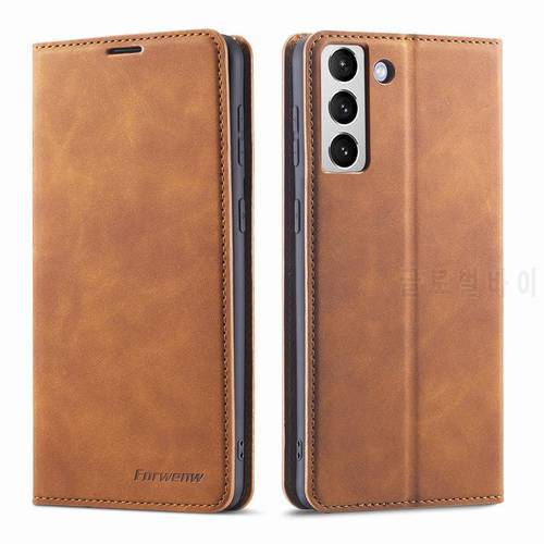 For Samsung Galaxy S22 Case Flip Wallet Leather Luxury Cover For Samsung S22 Ultra S 22 Plus Case Stong Magnetic Cover Stand