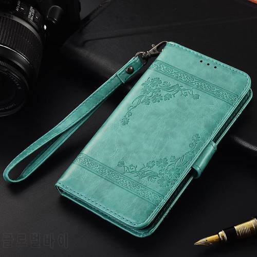 Flip Leather Case For Wiko View2 Pro Fundas Printed Flower 100% Special wallet stand case with Strap