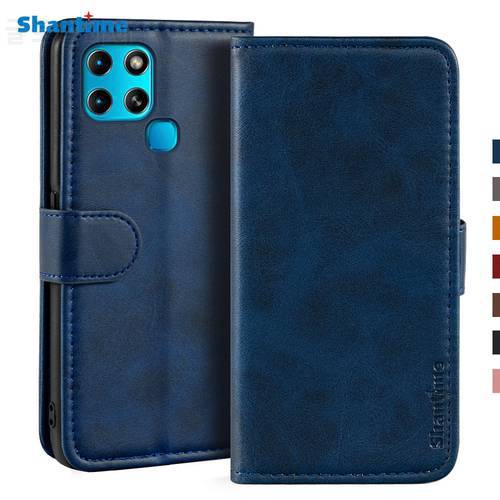 Case For Infinix Smart 6 Case Magnetic Wallet Leather Cover For Infinix Smart 6 Plus Infinix Smart 6 HD Stand Coque Phone Cases