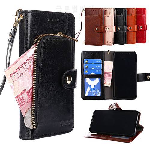 Leather Wallet Flip Cases For OPPO Realme C3 C3i Q2 Q2i 6i 6 Pro 5 5i 5S Narzo 10 10a X50 Pro X3 5G A53 A53s Stand Cover bag