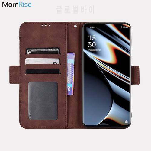 Wallet Cases For OPPO Find X5 Pro Case Magnetic Closure Book Flip Cover For OPPO Find X5 Leather Card Holder Phone Bags