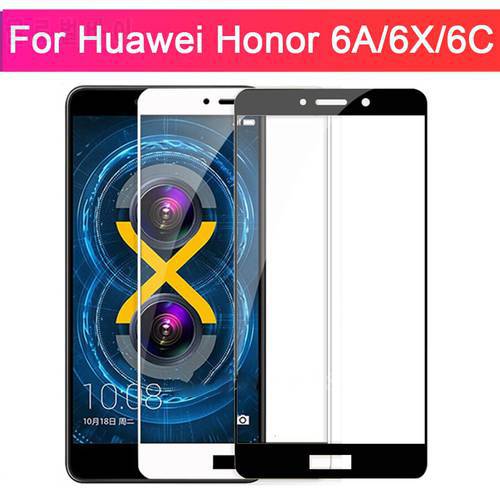 Protective Glass For Huawei Honor 6a a6 6x x6 6c c6 Gr5 Tempered Glass Case On Huavei Huwei Huawey Huawe 6 A X C 6 Film 9H