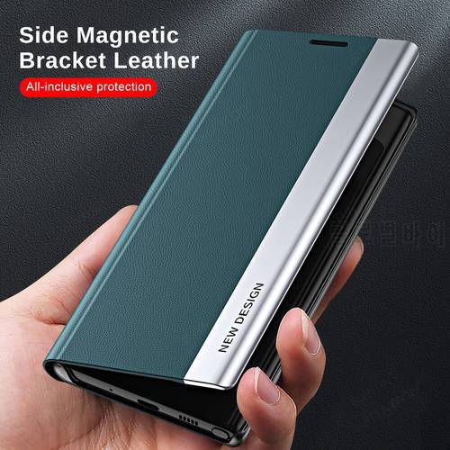 For Samsung A33 5G Case Smart Window View Leather Flip Cover For Samsung Galaxy A33 A 33 33A 5G Magnetic Stand Coque