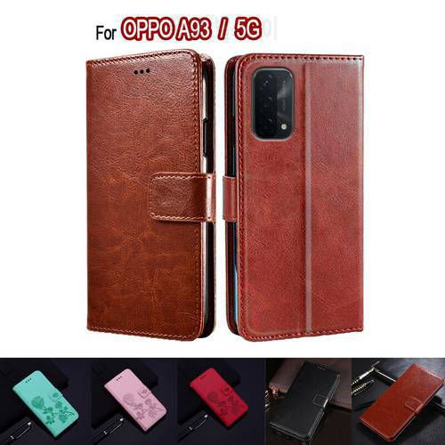 Cover For OPPO A93 5G Case PEHM00 Flip Phone Protective Shell Funda For OPPO A 93 A93 Case Wallet Leather Book Etui Hoesje Capa