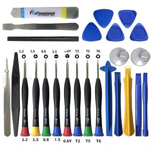 25 in 1 Screw Screwdriver Set Repair Tool Kit Spudger Pry Opening Tools For Mobile Phone iPhone Android Replacement DIY Hand