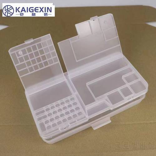 Original Storage Box for iPhone LCD Screen Motherboard IC Chips Component Screws Organizer Container Repair Tools Mobile Phones