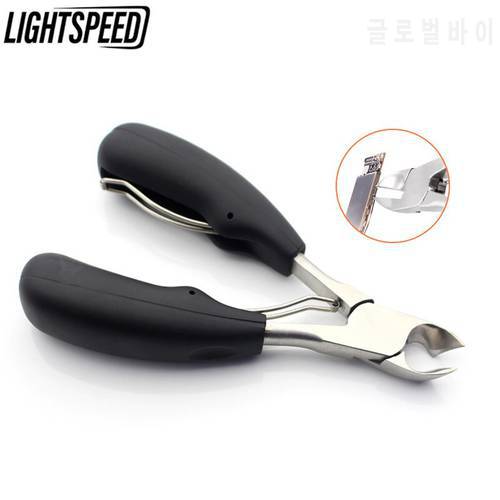 Lightspeed High hardness oblique nose pliers Mobile phone motherboard repair cutting pliers for phone screen frame cutting