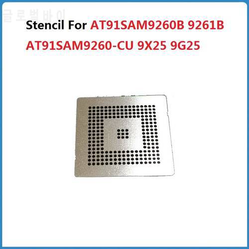 Direct Heating 90x90MM Stencil For AT91SAM9260B 9261B AT91SAM9260-CU 9X25 9G25