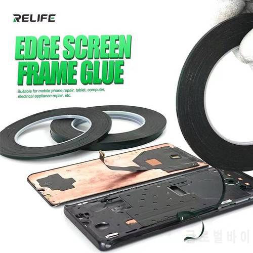 5pcs SUNSHINE 3mm Green Film Foam Double Sided Tape Strong Sticker For Moblie Phone Edge Screen Frame Glue