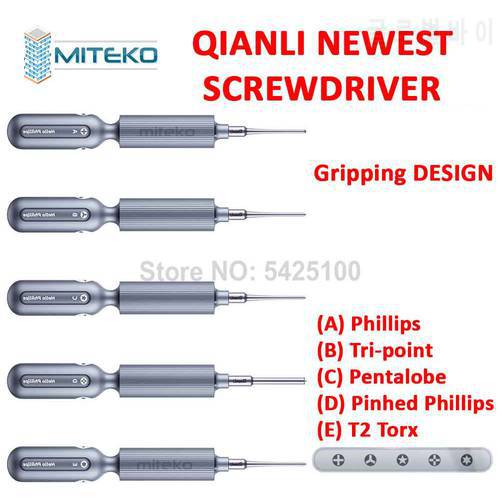QIANLI Hello Phillips 3D Super Gripping Precision Screwdriver Dual Bearing Repair Tool For PHONE