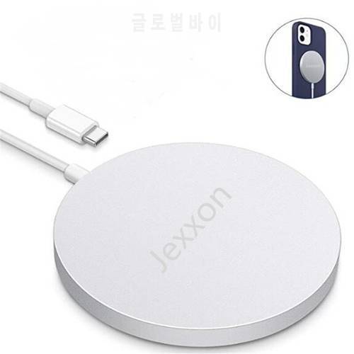 Magnetic Wireless Charger For iPhone 12 13 Pro Max 12 13pro Qi Fast Magsafing Charger for iPhone 12 Mini USB C PD Adapter