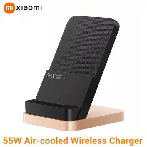 Xiaomi original vertical air-cooled wireless charger 50W 55W 30W 80W maximum fast charging Qi Apple 13 Xiaomi 10 11 12 Pro Ultra